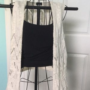 Beige Knit Vest From Rue 21